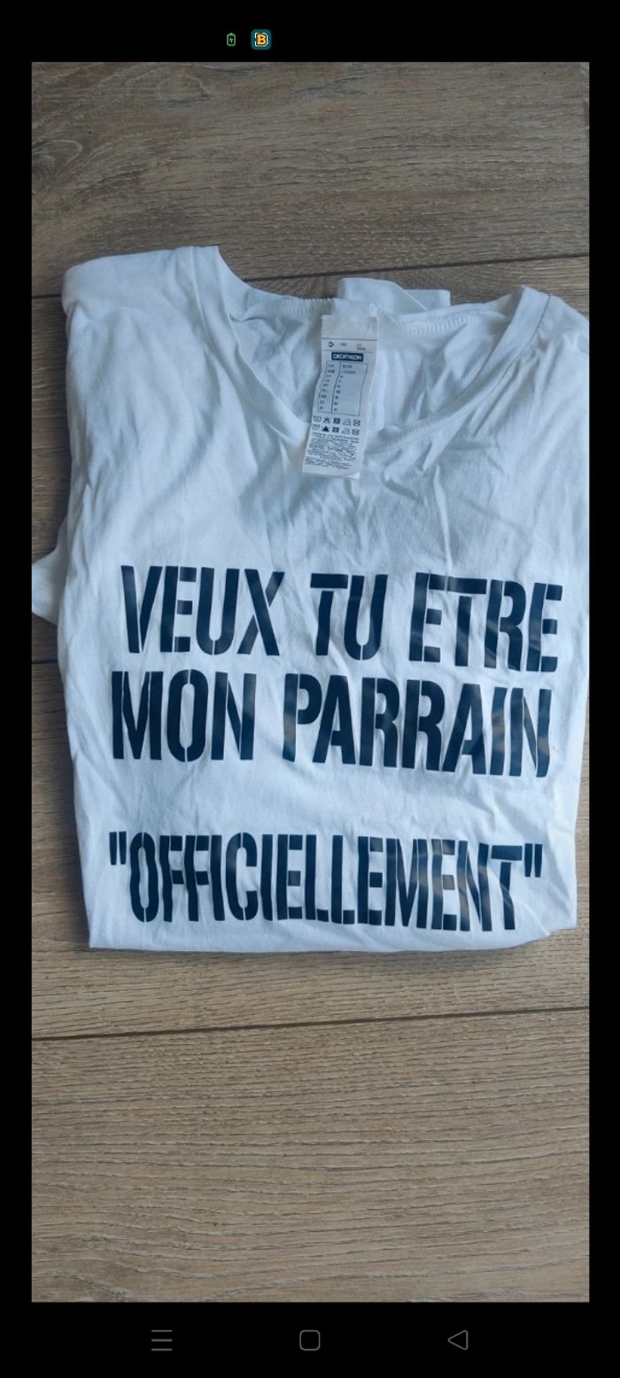 T shirt citation parrain
