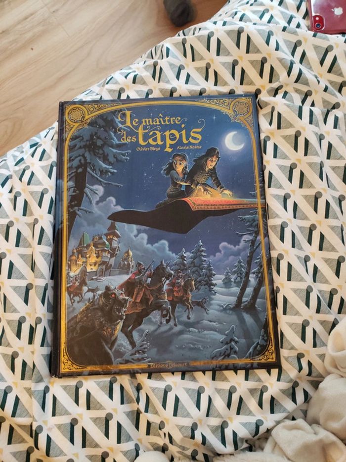 Bd le maître des tapis