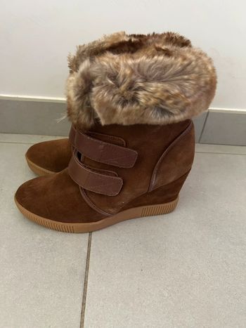 Bottine marron