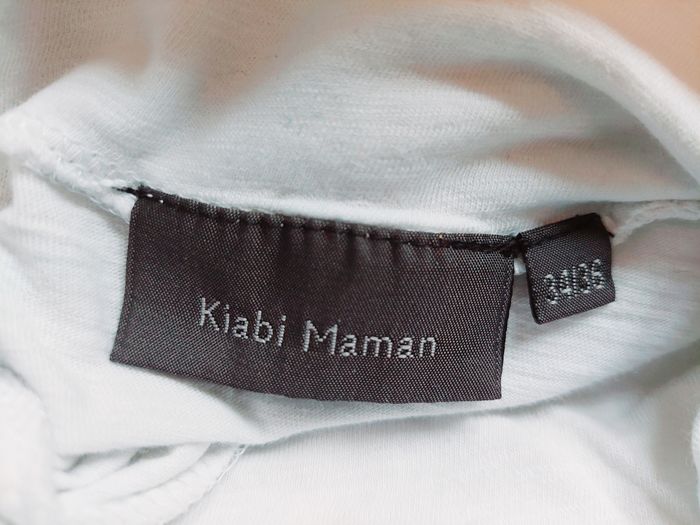 Haut de Grossesse Kiabi Maman - Taille 34/36 - Blanc et Élégant - photo numéro 4