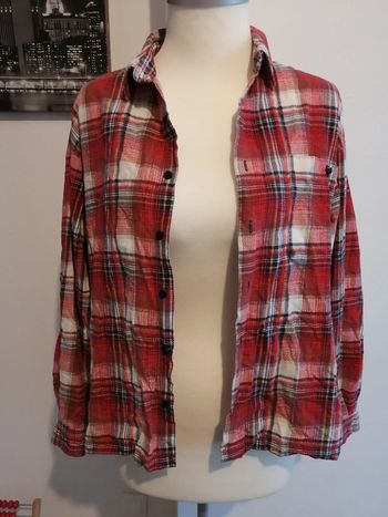 Chemise à carreaux