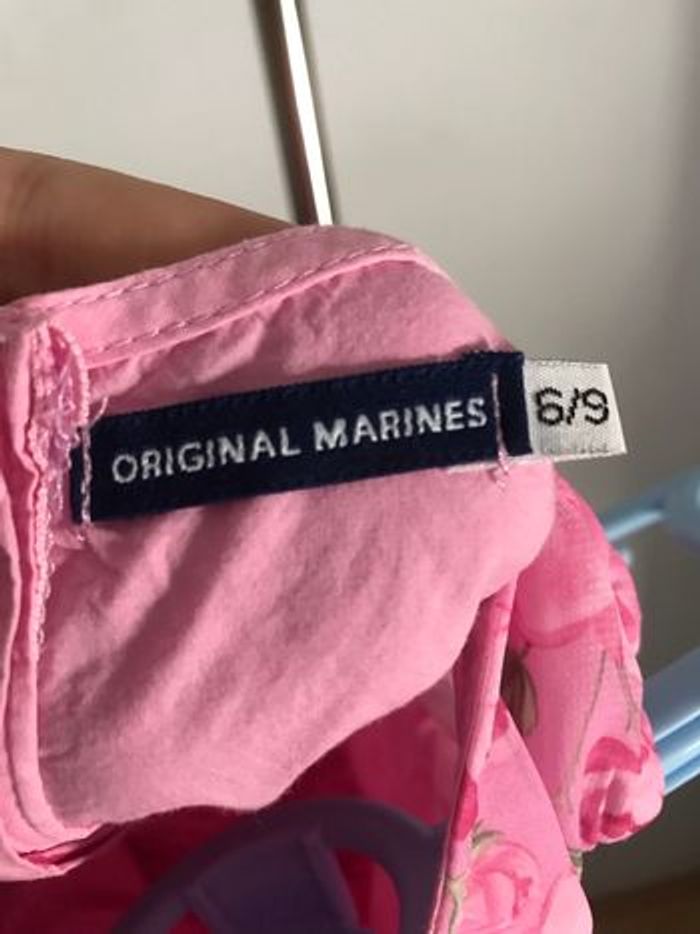 Robe à volants 6/9mois (original marines) - photo numéro 3