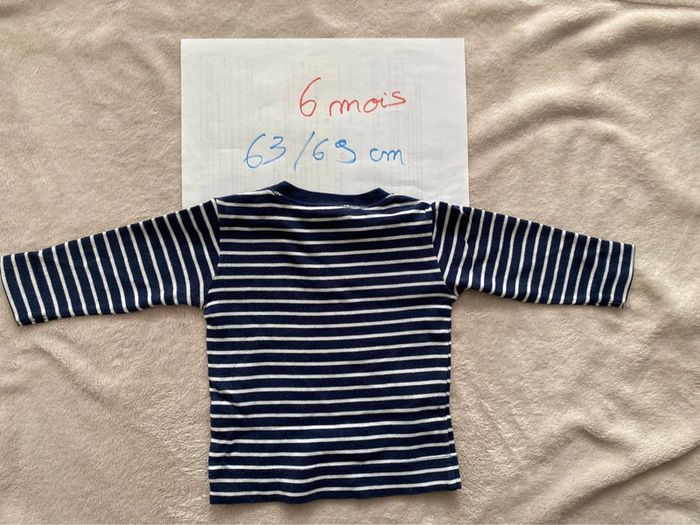 Lot 6 T-shirts manches longues - Disney, Orchestra, Catimini et autres - 6 mois - TBE - photo numéro 19