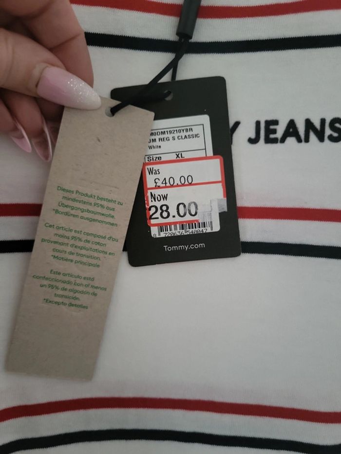 Tee shirt neuf tommy hilfiger T XL - photo numéro 6