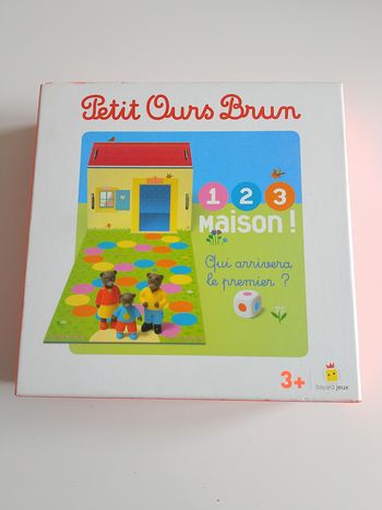 Petit ours brun 1 2 3 maison complet sans notice bayard jeux