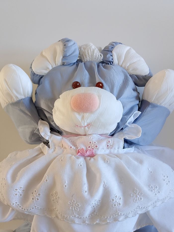 Peluche souris Fisher Price 40 cm vintage - photo numéro 2