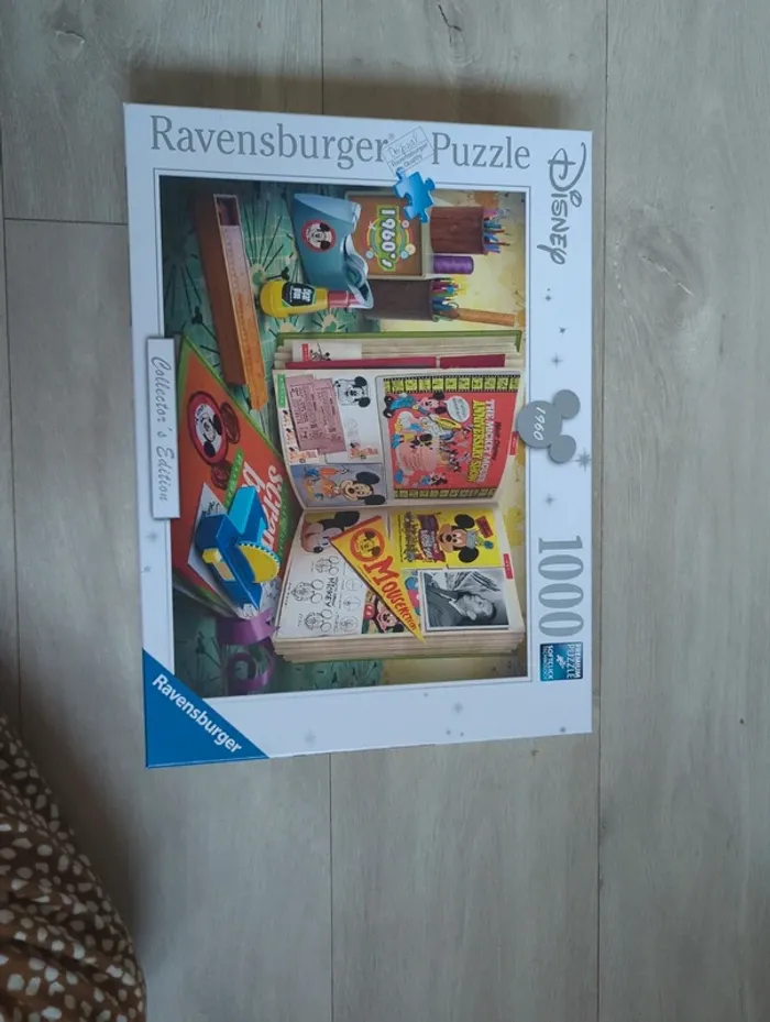 Puzzle 1000 pièces collector's édition Mickey anniversaire - photo numéro 2