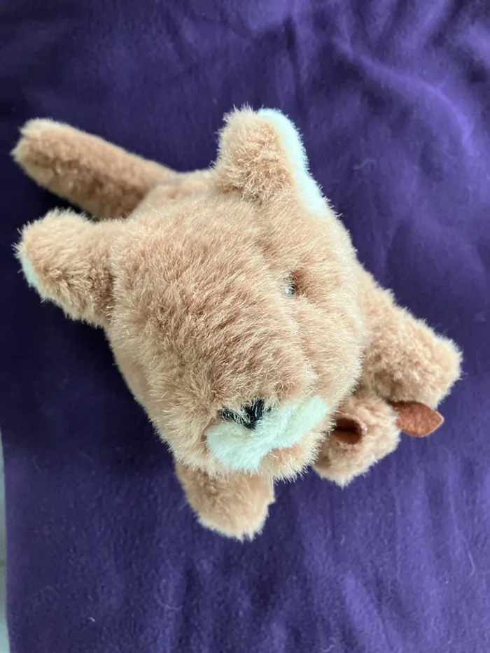Peluche kangourou 30cm avec bébé dans la poche