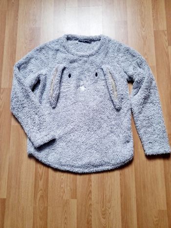 Pull en maille peluche