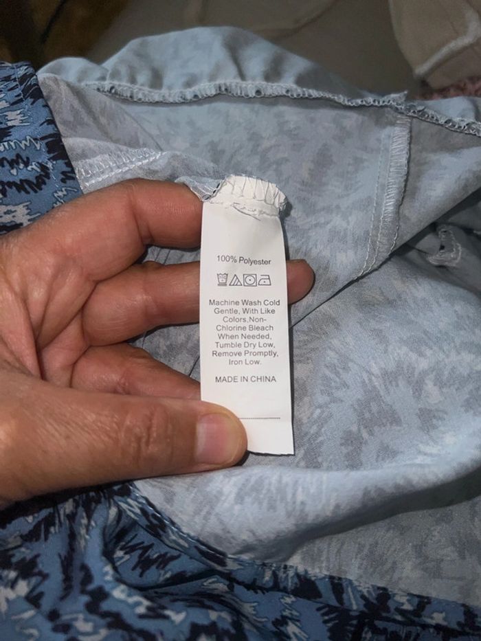 Robe longue imprimée Taille L - photo numéro 7