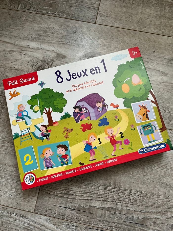 Jeu petit savant 8 jeux en 1