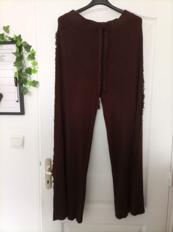 Pantalon style laine