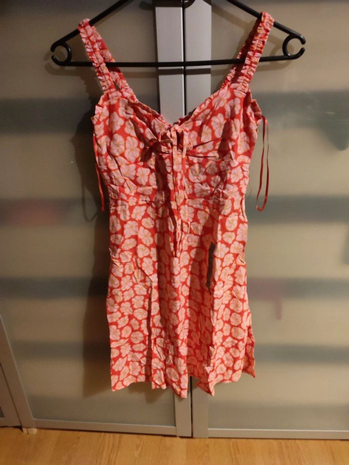 Robe fleurie courte Pull & Bear taille 34 / XS