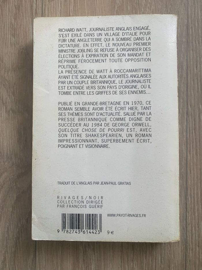 Livre: Quelque chose de pourri au royaume d’ Angleterre - photo numéro 3