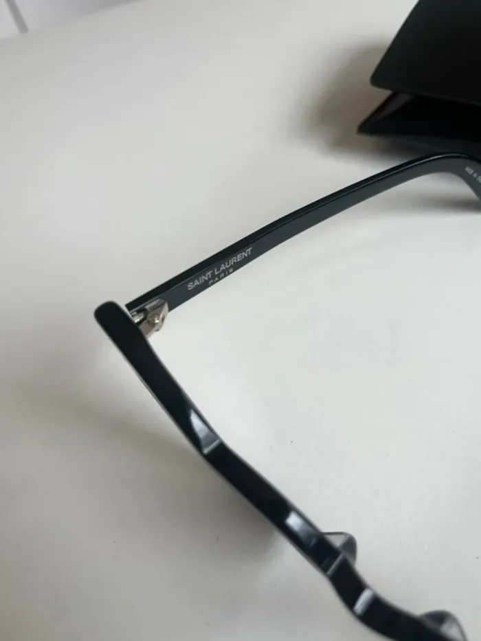 Saint Laurent Lunette Noir Loulou Made In Italy - photo numéro 2