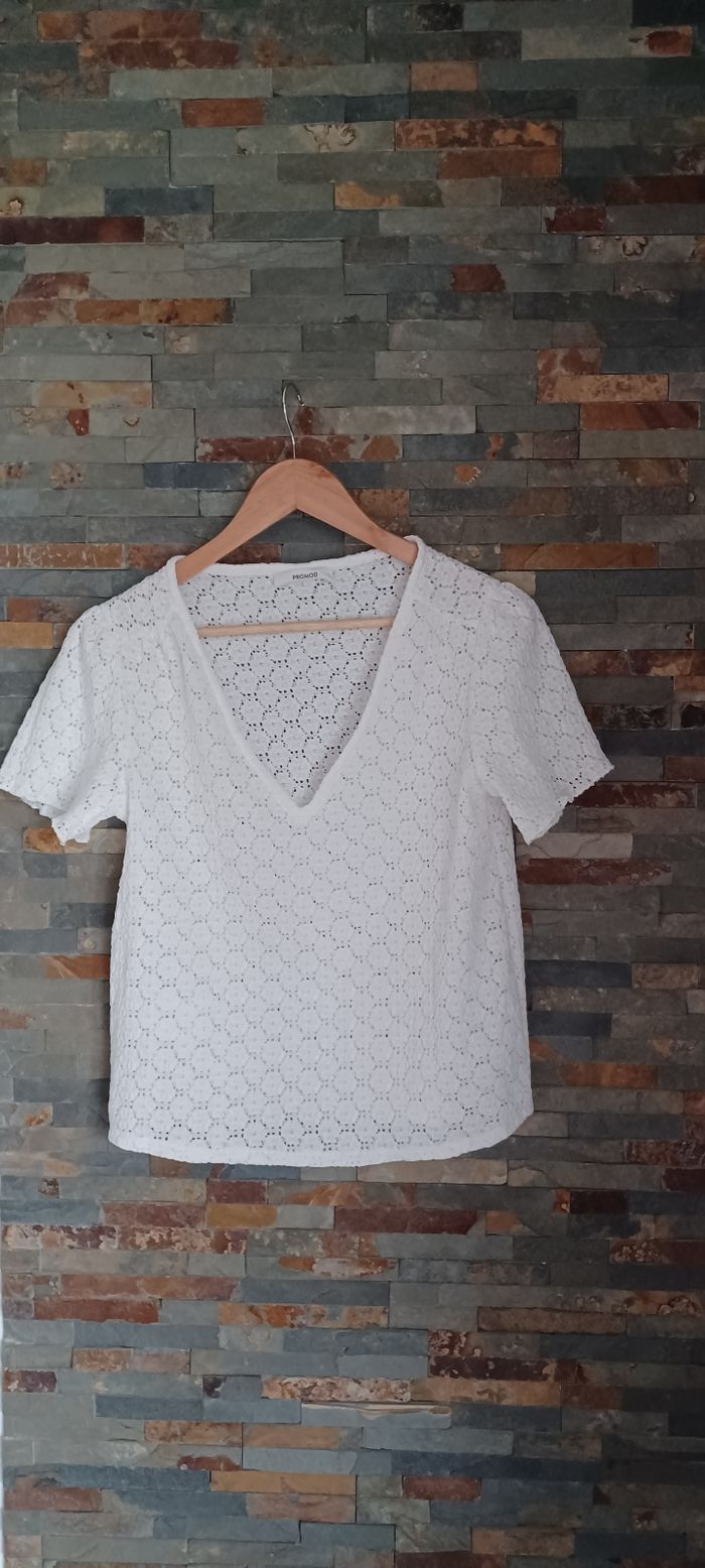 Tee-shirt femme taille s promod - photo numéro 2