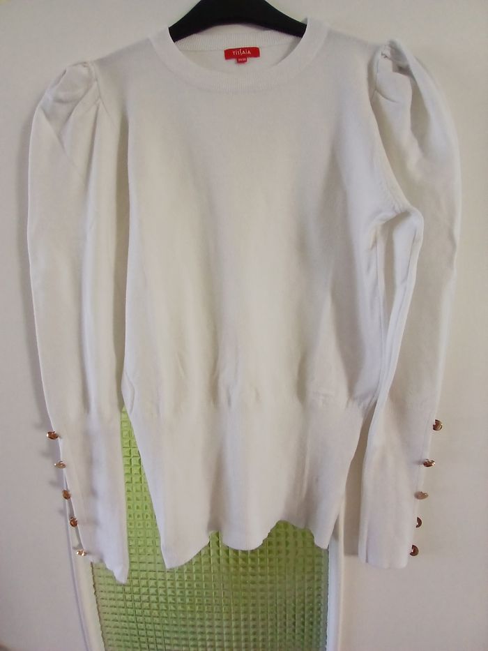Pull blanc