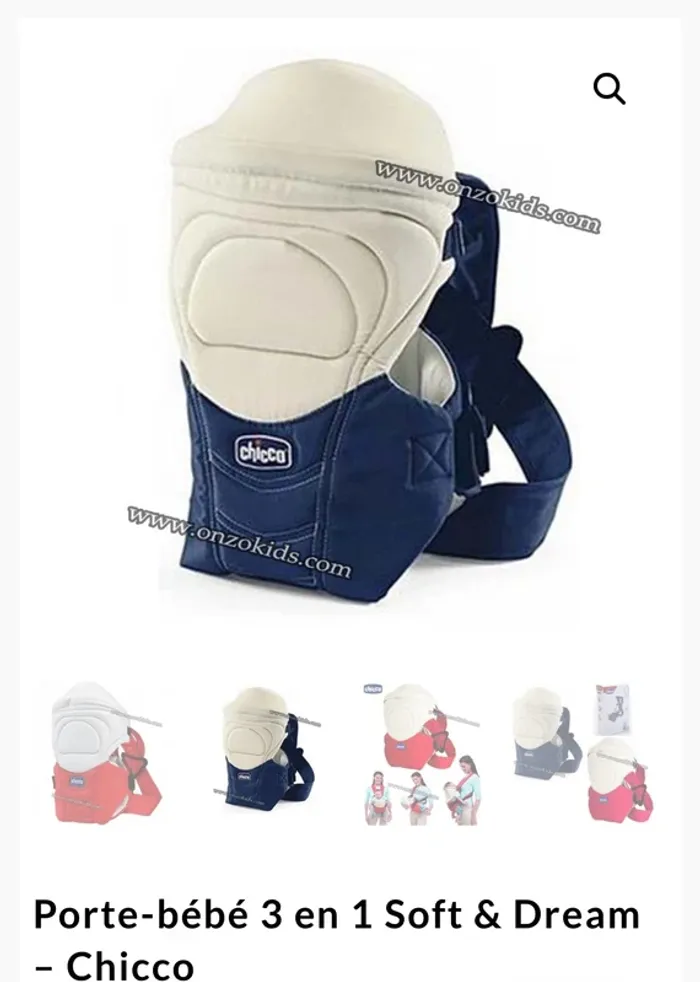 Porte-bébé 3 en 1 Soft & Dream – Chicco - photo numéro 5