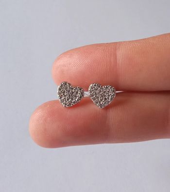Boucles d'oreilles "cœurs" Jewelcandle