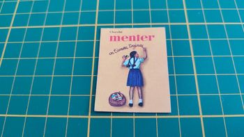 Affiche chocolat Menier on t'aimera toujours pièce jeu de société Défense d'afficher Gay-Play #C02