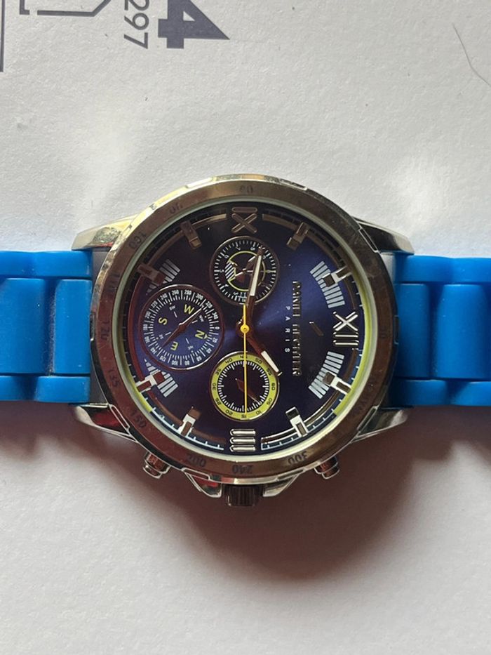 Montre Daniel Hechter à bracelet bleu - photo numéro 2