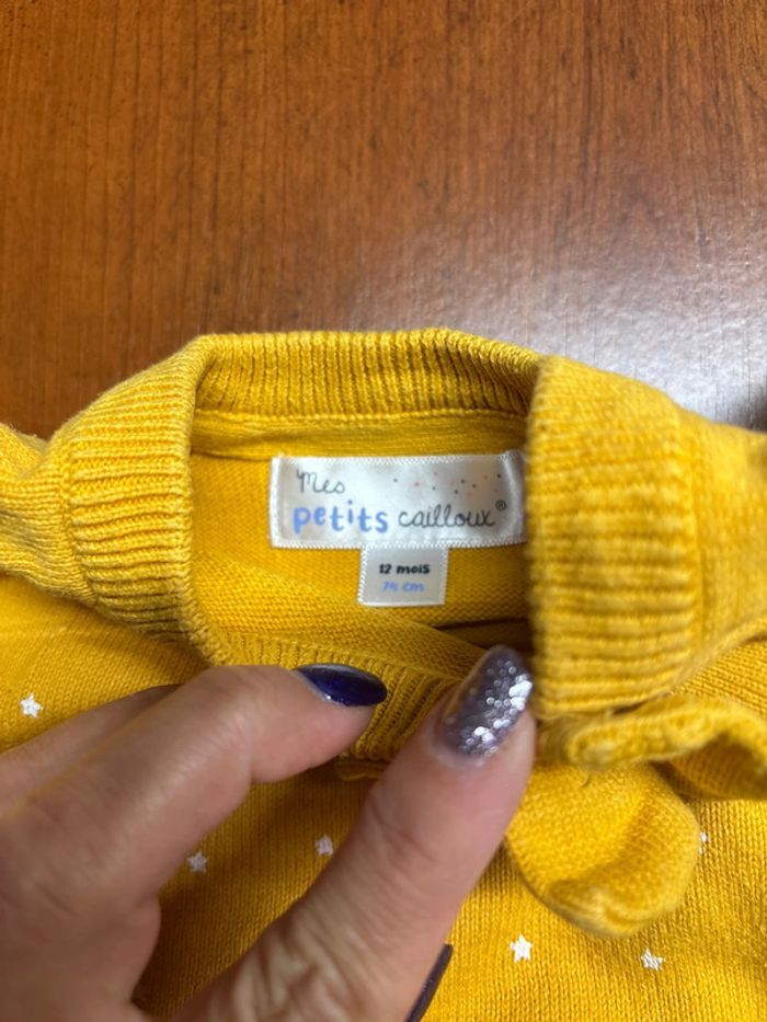 Pull jaune - photo numéro 2