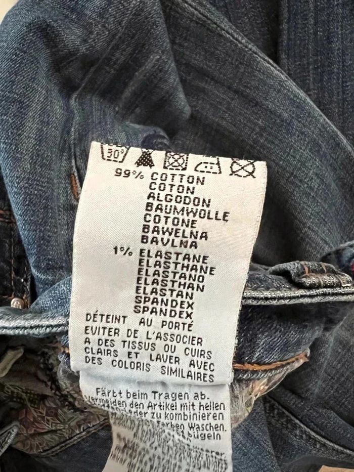Jean slim vintage La Mode est à Vous 99% coton taille S 36 - photo numéro 8