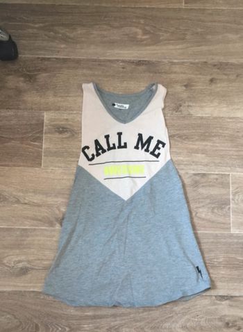 T-shirt de sport , gris et rose, undiz,  XS