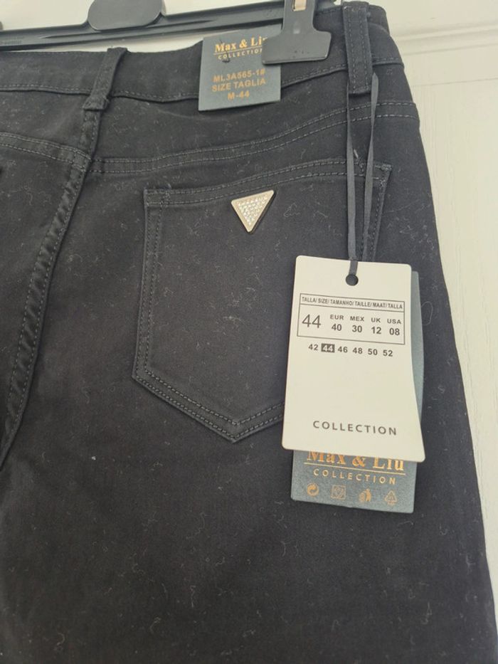 Pantalon noir max & liu - photo numéro 4