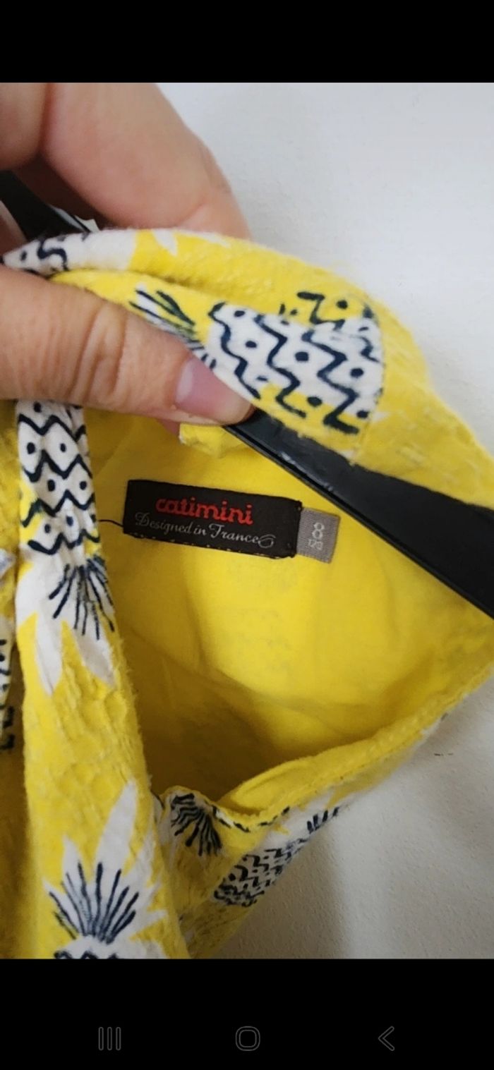 Robe catimini jaune - photo numéro 3