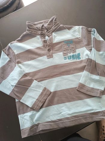 Polo manches longues tout compte fait 5 ans