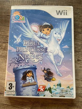 Dora sauve la princesse des neiges nintendo wii