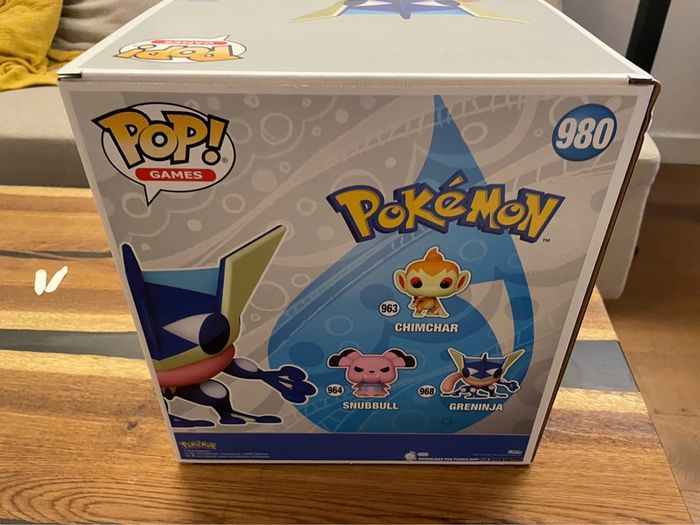 Funko Pop! Games: 10" Pokémon - Jumbo Greninja (Amphinobi) Exclusive Figure #980. - photo numéro 3