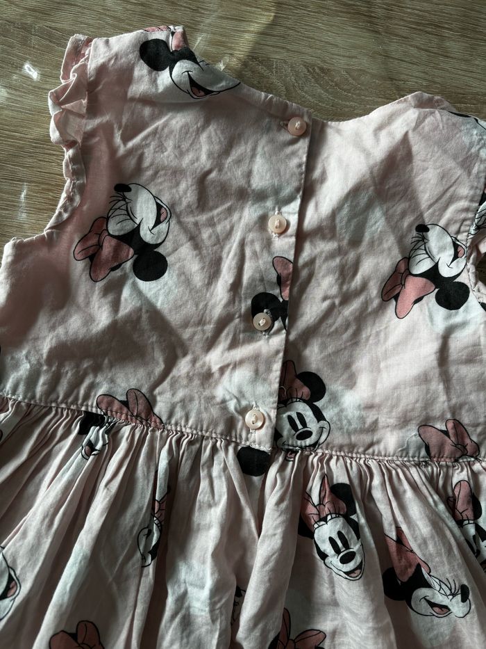 Robe rose pois Minnie H&M t.24m - photo numéro 5