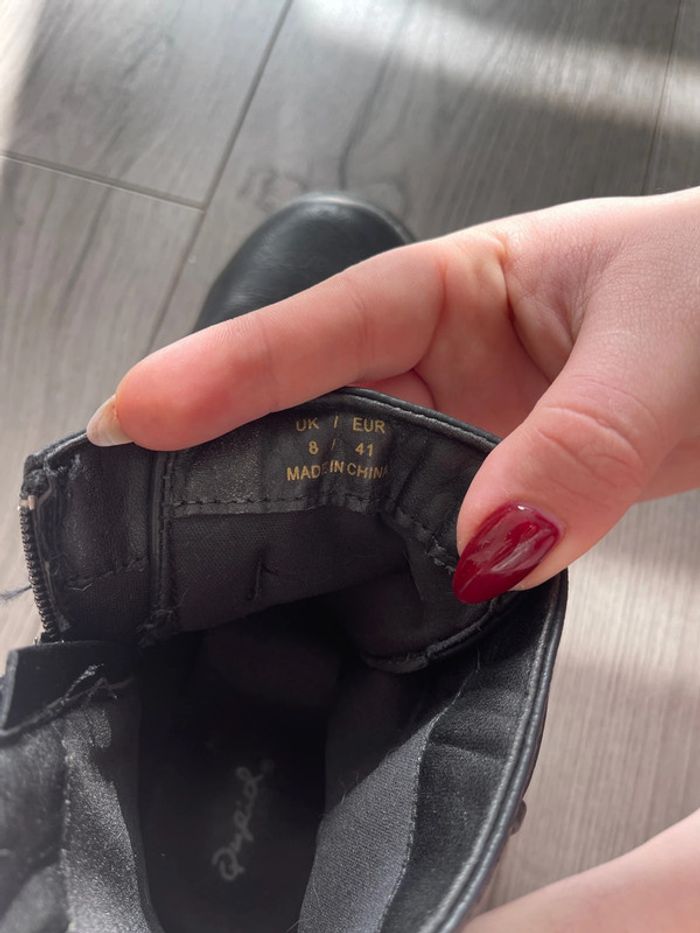 Bottines ranger taille 41 en très bon état - photo numéro 6