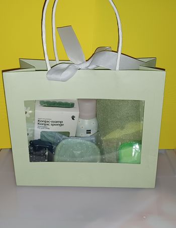 Coffret soin du corps vert