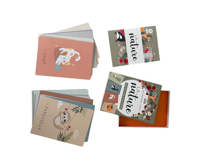 Mes premières cartes - La Nature avec un livre et 30 cartes - photo numéro 2