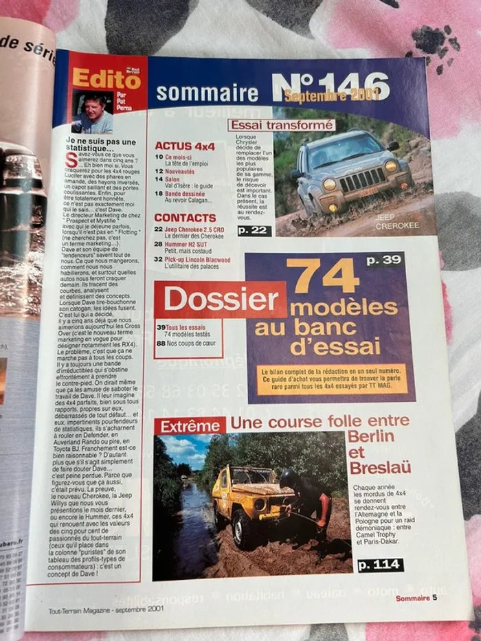 Ancien magazine 4x4 tout terrain spécial - photo numéro 2