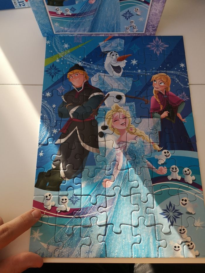 Puzzle reine des neiges
