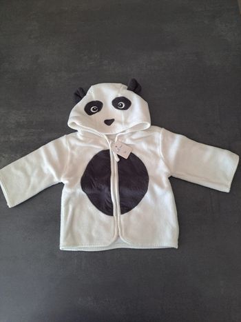 Gilet panda polaire
