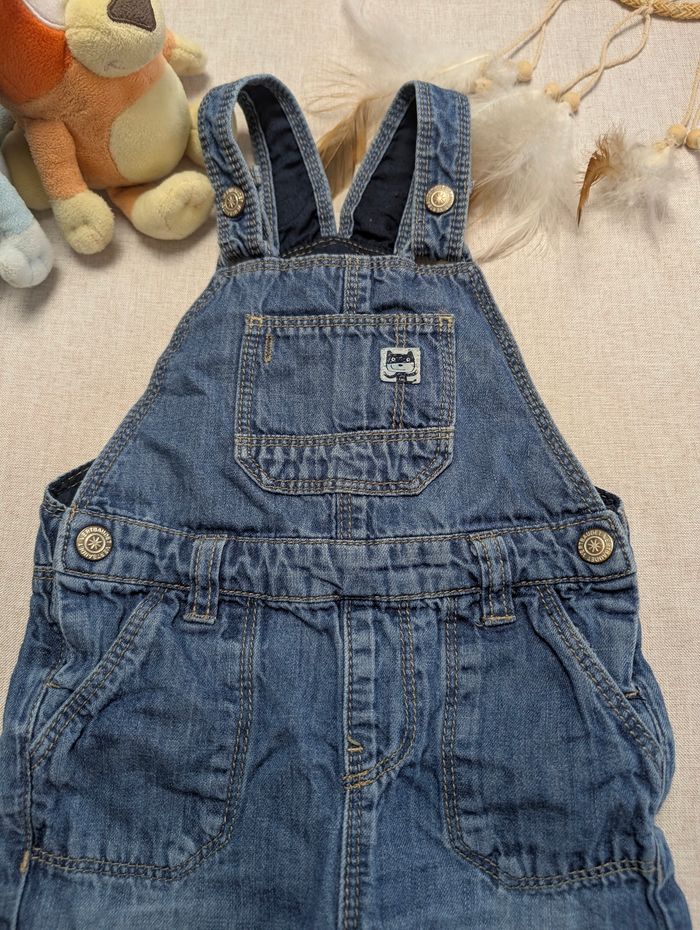 Salopette jeans 2 ans - photo numéro 3