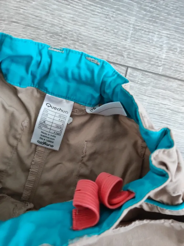 Short beige 24 mois Decathlon - photo numéro 3