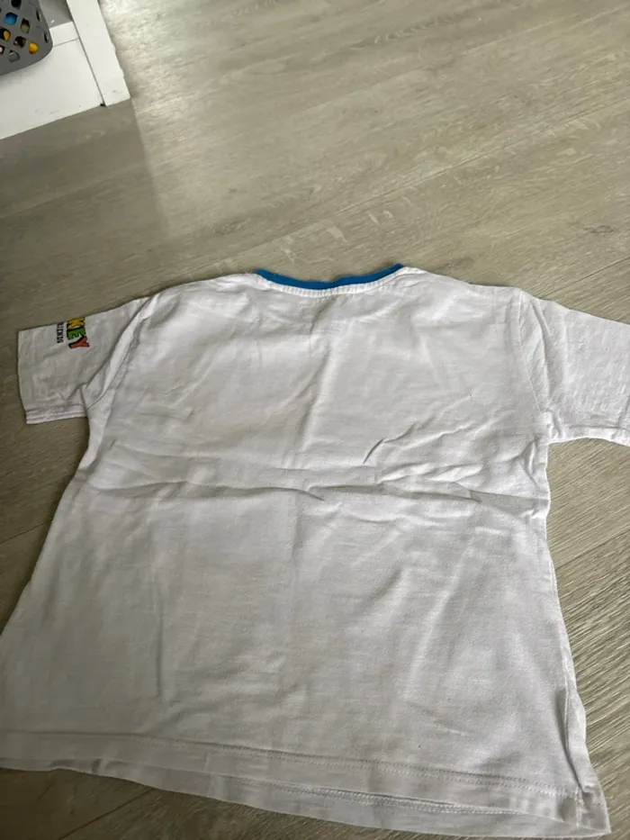 TEE shirt manches courtes 3 4 ans blanc été Donald - photo numéro 3