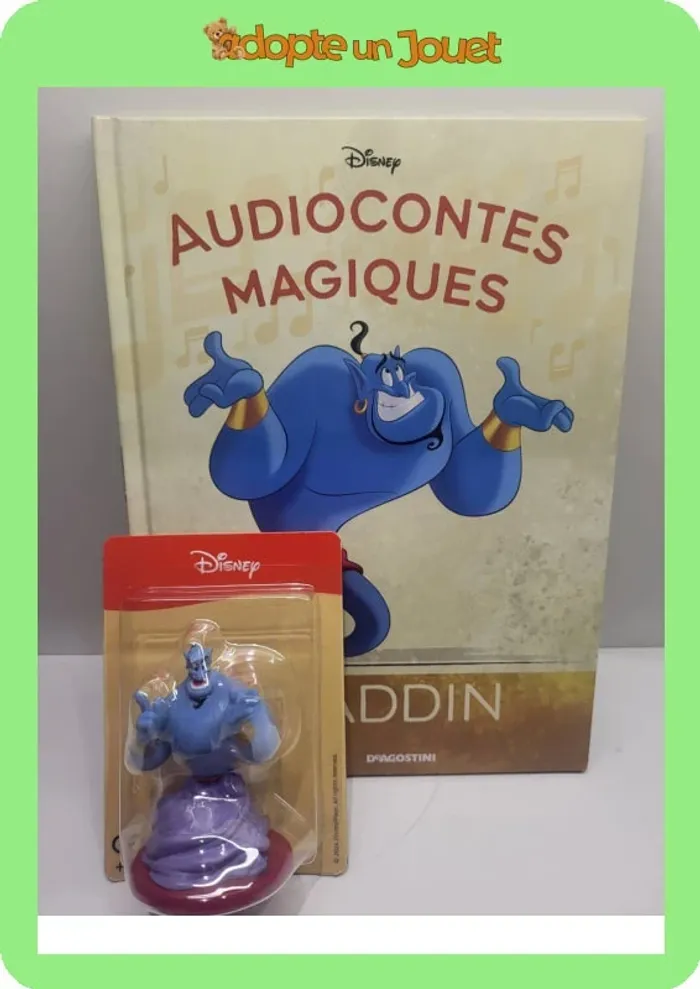 Disney - Audiocontes Magiques - Génie d'Aladdin - Collection DeAgostini