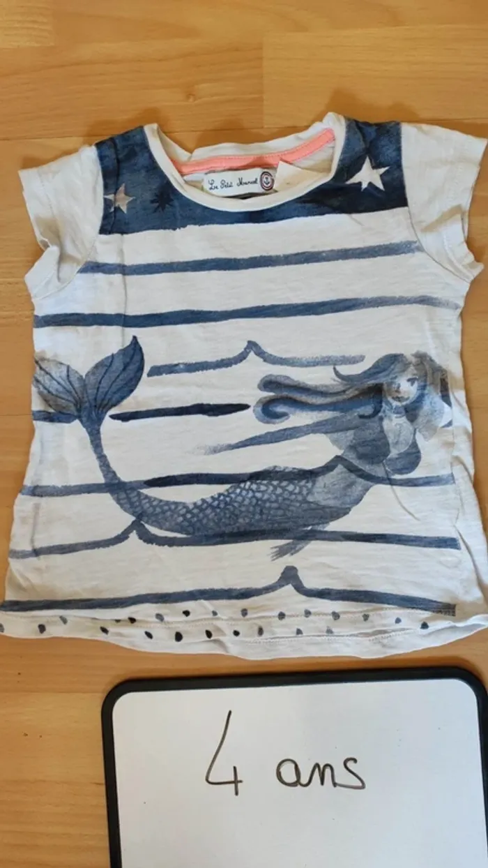 T-shirt et pantacourt taille 4 ans - photo numéro 4