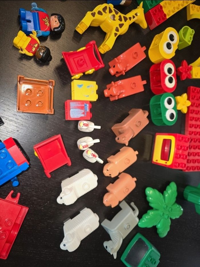 Lot lego duplo vintage - photo numéro 2