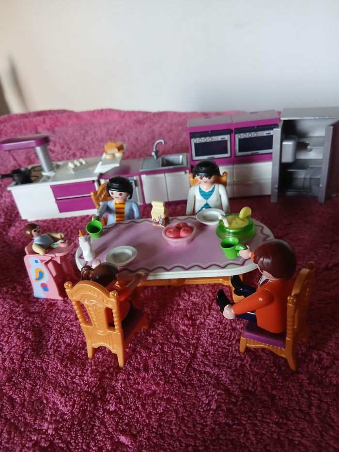 Cuisine playmobil  et ses accessoires - photo numéro 9