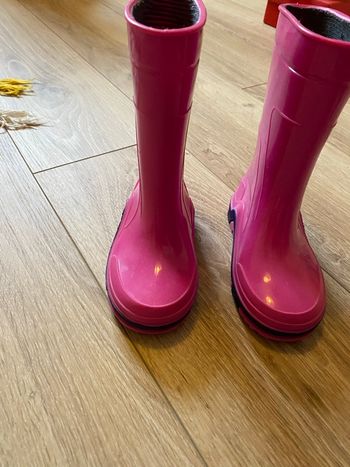 Bottes de pluie roses  22-23