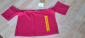 Haut crop top S 36 neuf