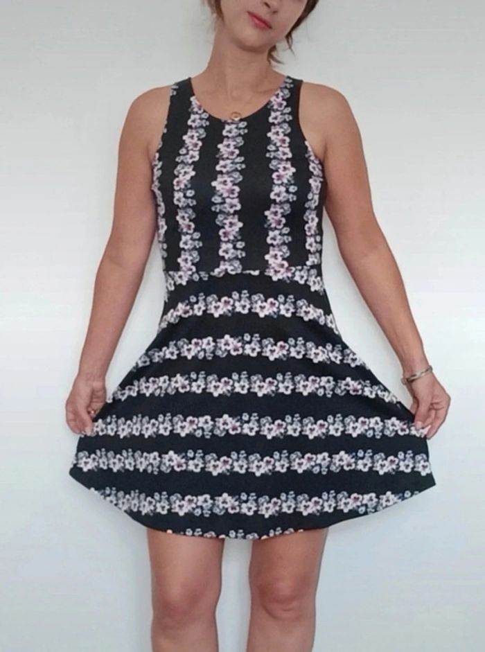 Robe patineuse été fleurie casualchic taille 36 - photo numéro 7